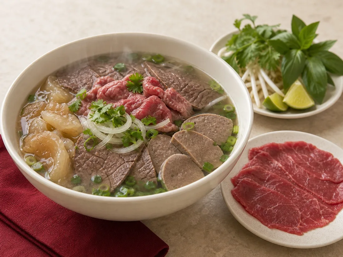 Phở Họp đặc biệt tái